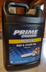 Bar & Chain Oil 1 Gallon Synthetic Formulated To Maintain Lubrication Pack Of 1