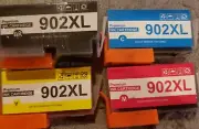 902 XL BCMY Ink Cartridges for HP Officejet Pro 6958 6962 6975 6951 6978 6968