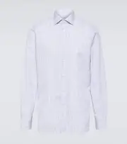 [Zegna] Zegna Trofeo cotton Oxford shirt UK 14,5 multicoloured