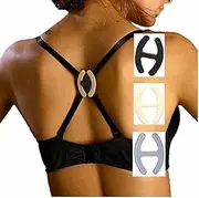 [Generic] 20 X Bra Clip Strap Cleavage Control Sports Racerback Running Clasp Holder M Multi-Coloured Accessory