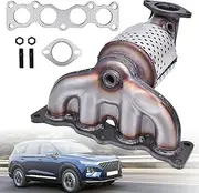 674-091 285102GBB0 Front Catalytic Converter Fits for 2019-2020 Hyundai Santa Fe 2016-2020 Kia Sorento 2016-2020 Kia Sportage Sport 2.4L L4 AWD Replace 674-091 28510-2GBB0 17561 327-59816