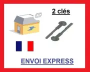 2 Key Extraction Of Disassembly Front Head Unit Citroen Ax & Peugeot 106 306