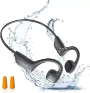 IUHAND Bone Conduction Headphones, IPX6 Open-Ear Bluetooth Sports Headphones