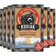 Power Bake, Protein Muffin Mix, Blueberry Lemon, 14 Ounce (Pack of 6)