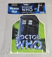 Doctor Who Tardis Police Box Computer Mouse Pad BBC 1995 - New