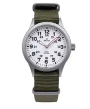 RATIO Quest Men's Field Watch Sapphire Crystal Nylon Strap Quartz 100M Lewis And Clark Edition