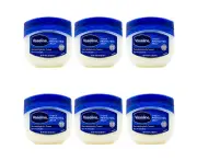 6x Vaseline 250ml Pure Petroleum Jelly Jar Hand/Face/Body Moisturiser Orginal