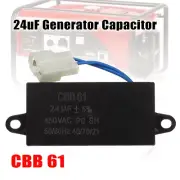 Generator Capacitor 450VAC 24uF 24μf CBB61 For Brushless Gas & Diesel Generators
