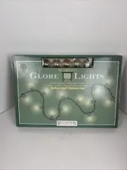 Restoration Hardware Decorative Alfresco Globe 25 Light Indoor Outdoor Set READ
