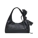 [Marc Jacobs] Marc Jacobs The Bow Nylon Sack Bag ONE SIZE BLACK