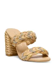 Stuart Weitzman Women's Lana Block Heel Sandals
