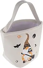 OKUMEYR 1pc Halloween Candy Bag Paper Bags Halloween Gnomes Sweets Charm Bags Pool Costume Stickers Cosmetic Zip Tote Clear Party Bags Large Bag Thank You Bags Pocket Polyester Yellow