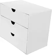 OHPHCALL A4 Desktop Drawer Storage Box File Organizer Slide Out Drawer Office Desk Organiser