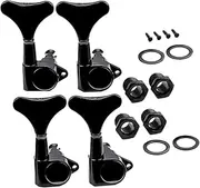 Abaodam 4sets Bass Tuning Pegs Keys for Bass Smooth Tuning Machine Easy to Install Replacement Parts