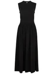 Totême Cotton Maxi Dress - Black - S (UK8-10 / S) S (UK8-10 / S)