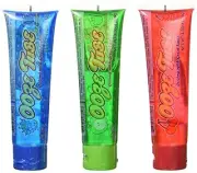 Kidsmania Ooze Tube: Blue Raspberry/Cherry/Green Apple, 4 Ounce (Pack of 12)