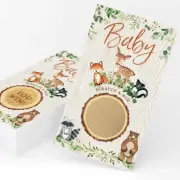 Woodland Baby Scratch Off Cards | Set of 30