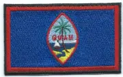 Guam Flag Embroidered Patch Iron-on