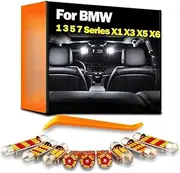 Car Bulbs Indoor LED Light Kit, for BMW E87 E82 F20 F21 E36 E46 E90 E91 E92 E93 F30 E39 E60 E61 F10 E65 E66 E67 F01 X1 X3 X5 X6