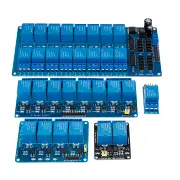12V 1/2/4/8/16 Channel Relay Module With Optocoupler For PIC AVR DSP ARM
