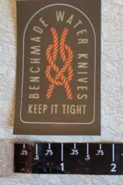 #19 - Benchmade Knives Gone Fishin' Series Vinyl Decal Sticker Shot Show 2024