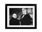 Lurch & Uncle Fester Addams Family TV Show Matted Framed Retro Picture Photo