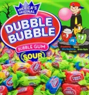 SOUR Dubble Bubble Twists 2 LBs Wrapped Candy Bubble Gum FREE SHIP LOW 48