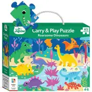 Hinkler Junior Jigsaw Play Set Roarsome Dinosaurs