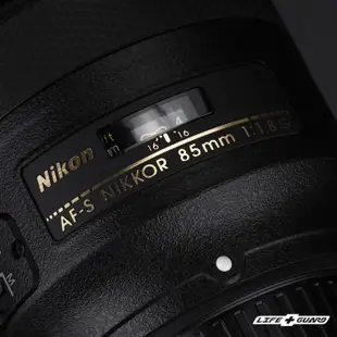 【LIFE+GUARD】 Nikon AF-S 85mm F1.8G 鏡頭 包膜 貼膜 保護貼 LIFEGUARD