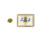 pins pin's flag national badge lapel hat button vest king french france