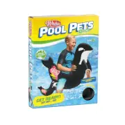 POOL PETS INFLATABLE ORCA POOL RACER WAHU