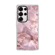 Galaxy S25 Ultra Clear Magnetic Case marble045