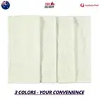 4 Pack Face Washers – 100% Cotton, Soft Bath Towels, 30 x 30cm, Bulk Face Cloths