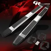PAIR 6" FLAT STEP BAR RUNNING BOARD Chrome FOR 2007-2021 TUNDRA DOUBLE/CREW CAB