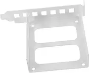 SHINEOFI PC Metal Mounting Tray for PC Rear Panel Durable Hard Drive Bracket Adapter for Computer Installation Compatible with SSD Optimized for Heat Dissipation and Easy Setup