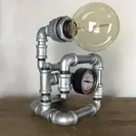 【曙】工業風檯燈 水管桌燈 舞感機器人造型檯燈 工業風 LOFT