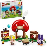 LEGO® Super Mario™ Nabbit at Toad's Shop Expansion Set 71429 Collectible Toy for Kids, 2 Buildable Characters,Toys for Boys, Girls and Gamers Aged 7 and Over