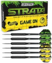 Strata 19 Piece Darts Set with Flights, Shafts & Red Dragon Checkout Card