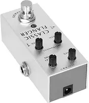 Abaodam Electric Guitar Effector Classic Flanger Pedal for Metal Distortion Sounds Compact Design for Easy Portability Durable Metal Construction for Long Term Use for Guitar