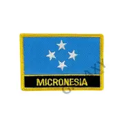 Micronesia Patch / Micronesia Flag / Iron On