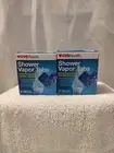 2ea) Shower Vapor Tabs Effervescent Vapor Tablets 3 Tablets in Box Eucalyptus