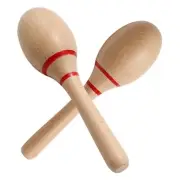 Beech Wood Rumba Shakers Latin Musical Instrument for Games Favors A4T4