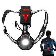 Running Flashlights for Runners | Sport Chest Light Flashlight Rotatable LED Running Lamp,Rechargeable, 3 Lighting Modes, Running Accessories for Women Men