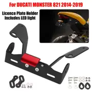 For DUCATI MONSTER 821 2014-2020 Number Plate Holder Fender Eliminator Tail Tidy