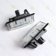 WHITE 6000K LED LICENSE PLATE LIGHTS FOR NISSAN LEAF QUEST /INFINITI JX35 QX60 (for: Nissan)