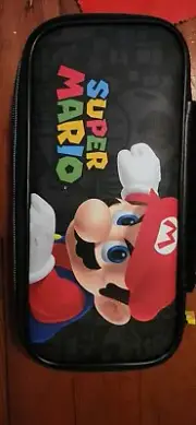 Nintendo Switch Super Mario Case With Controller Covers and 1 Tb SD Card