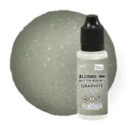Graphite Glitter Accents Alcohol Ink - 12mL CO727665