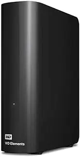 Western Digital 4TB Elements Desktop USB 3.0 Hard Drive for Plug-and-Play Storage- WDBBKG0040HBK-AESN, Black