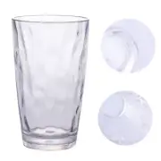 Acrylic Beverage Glasses Heavy Glassware Unbreakable Drinkware