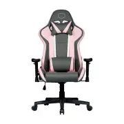 CoolerMaster CMI-GCR1S-PKG CALIBER R1S GAMING ROSE GRAY, PREMIUM COMFORT&STYLE, BREATHABLE LEATHER, ERG